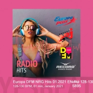 Europa DFM NRG Hits 01.2021 EN RU (128-130 BPM, 61 min, January 2021)