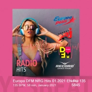 Europa DFM NRG Hits 01.2021 EN RU (135 BPM, 58 min, January 2021)