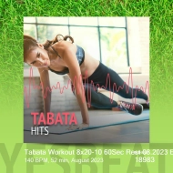 Tabata Workout 8x20-10 60Sec Rest 08.2023 EN