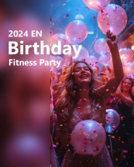 Birthday Fitness Party 2024 EN